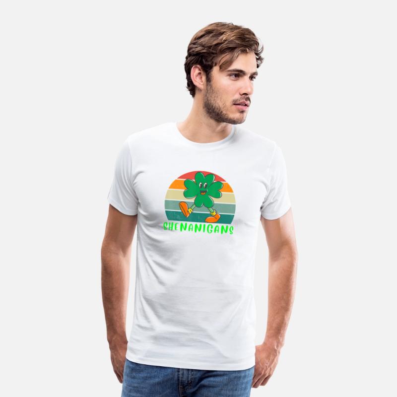 Funny Dabbing Shamrock Shenanigans Leprechaun Uni