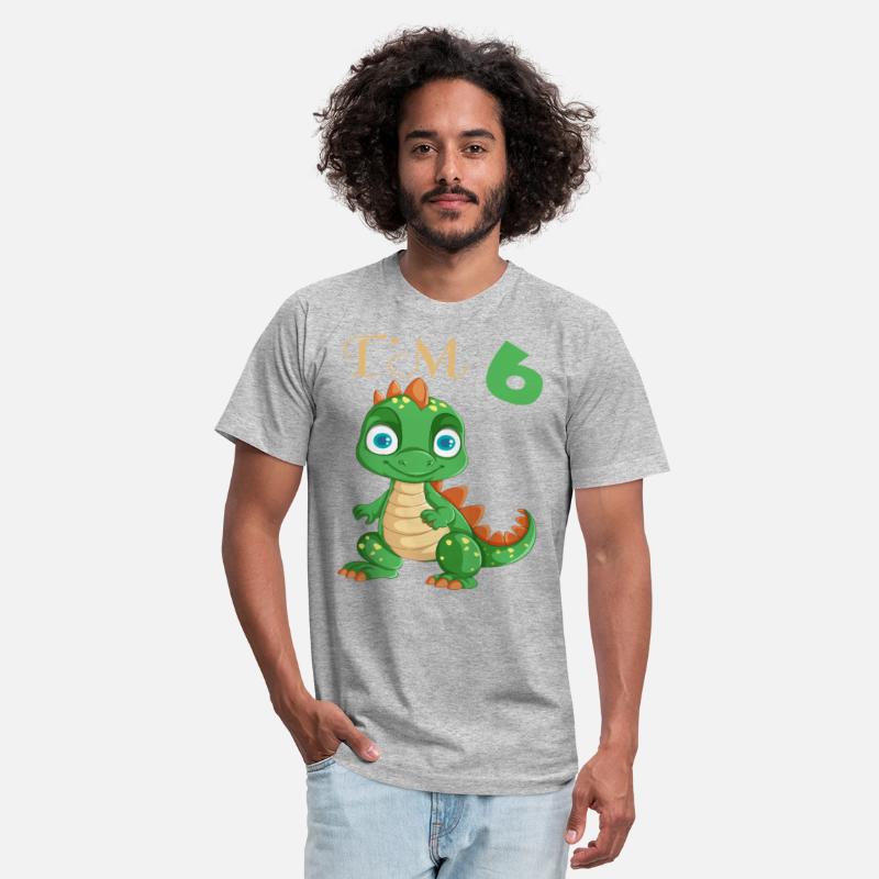 Funny Dinosaur I'm 6 Years Old Boys 6th Birthday
