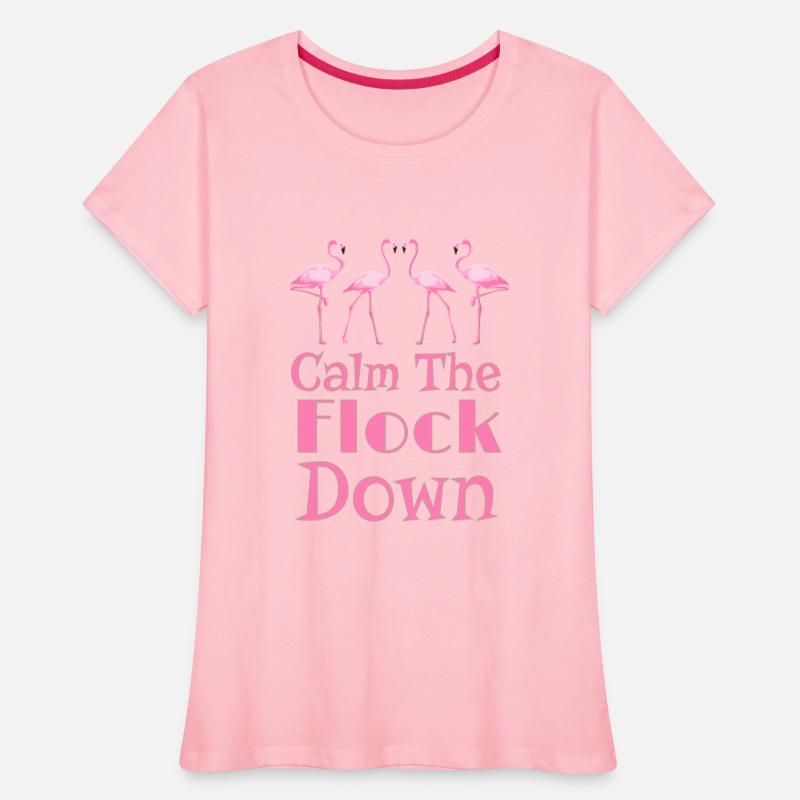 Funny Flamingo Calm The Flock Down