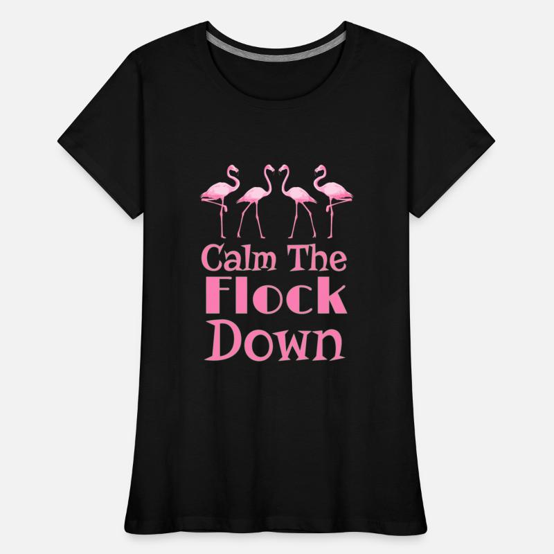 Funny Flamingo Calm The Flock Down