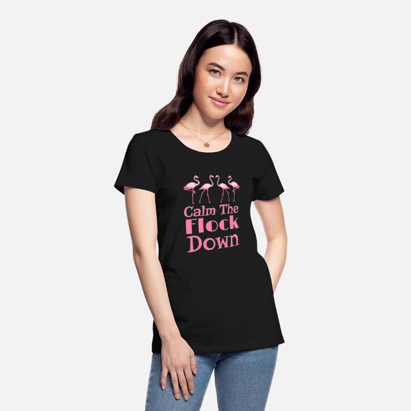 Funny Flamingo Calm The Flock Down