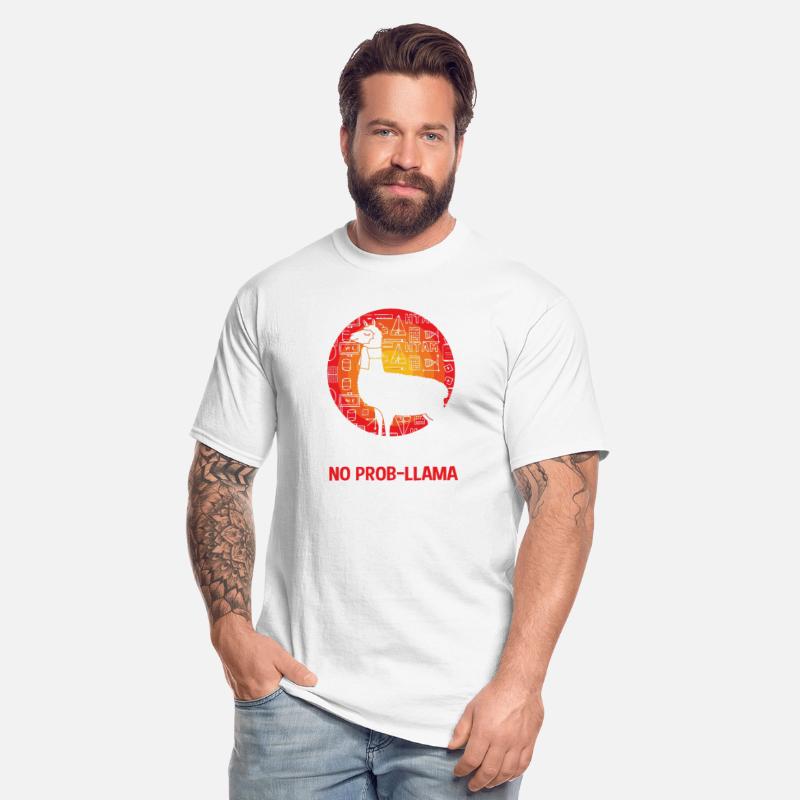 Funny Llama Math Teacher Math Is No Probllama