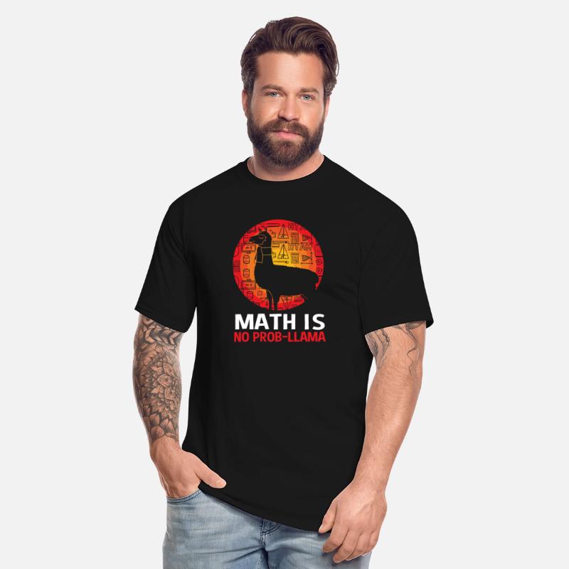 Funny Llama Math Teacher Math Is No Probllama