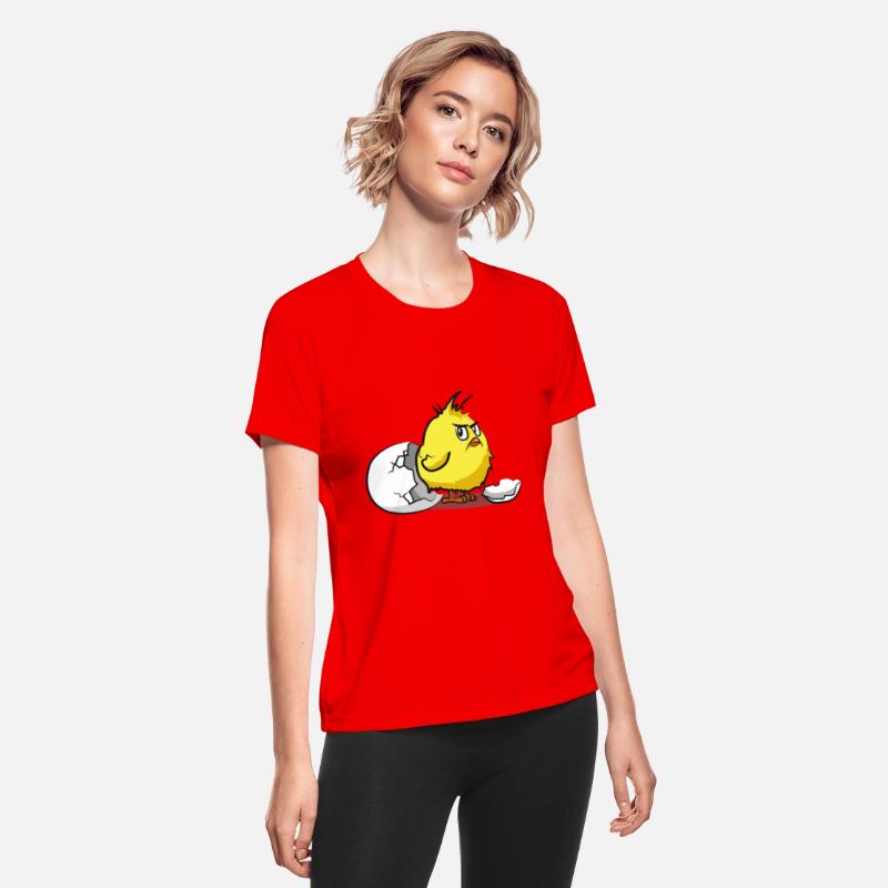 Funny Naughty Chick Eggshell Bird Beep