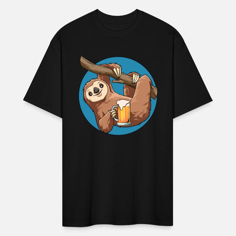Funny Sloth Beer Glass Beer for a Sloth Lover