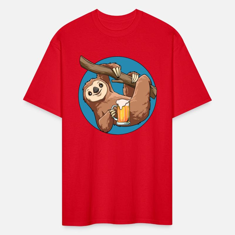 Funny Sloth Beer Glass Beer for a Sloth Lover