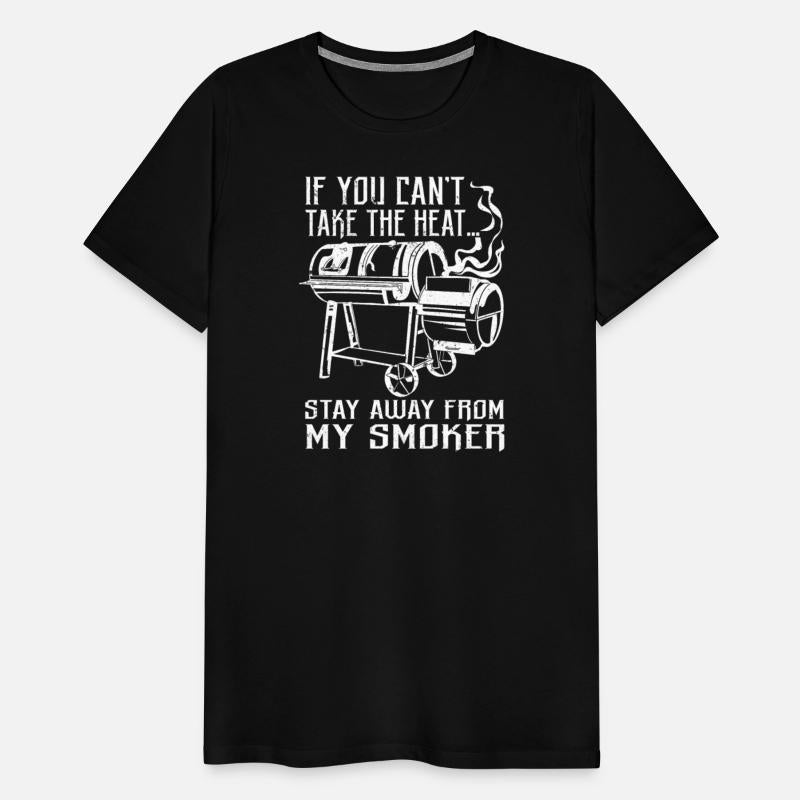 Funny Take The Heat BBQ Smoker Grilling