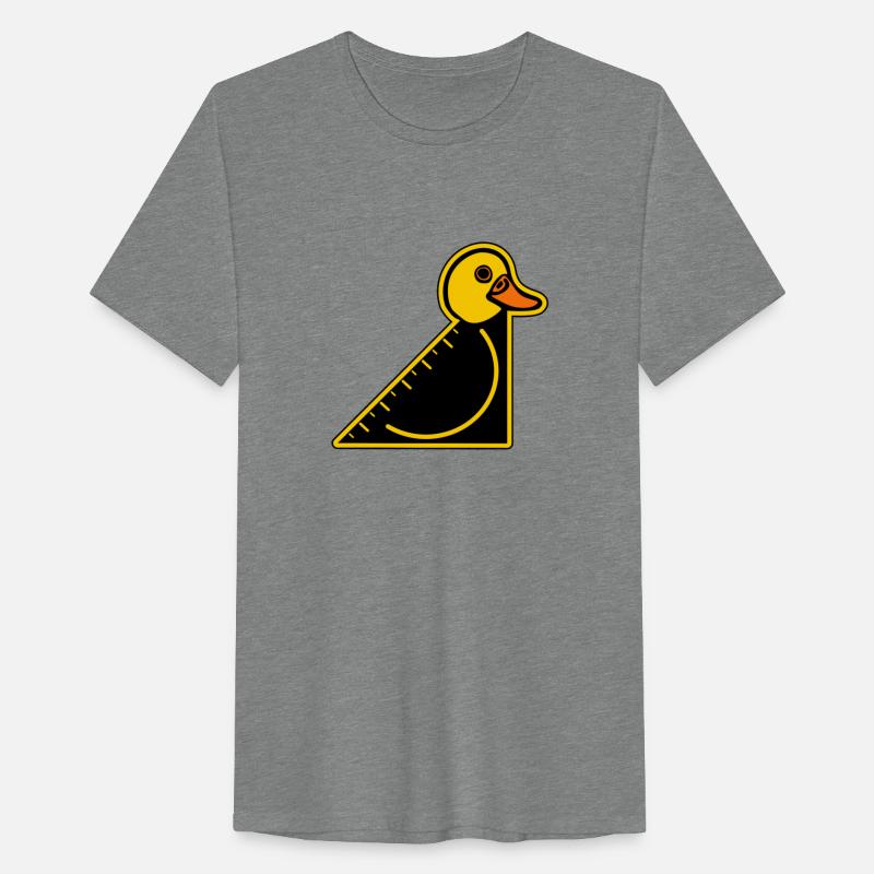 Funny Yellow Set Square Duck