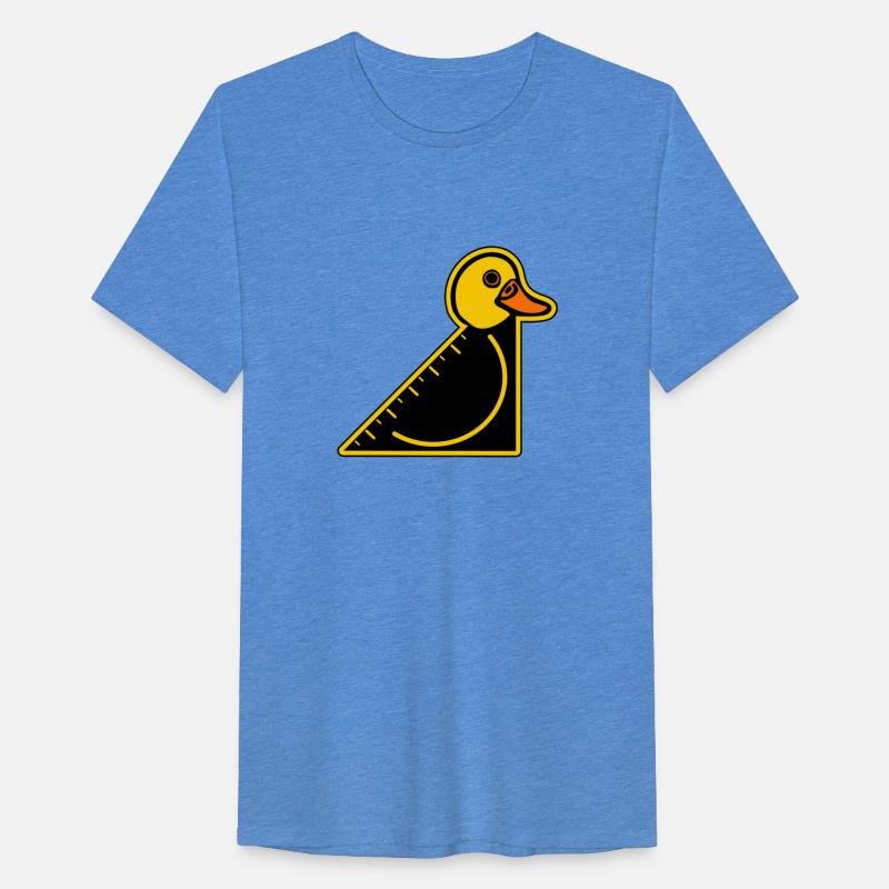 Funny Yellow Set Square Duck