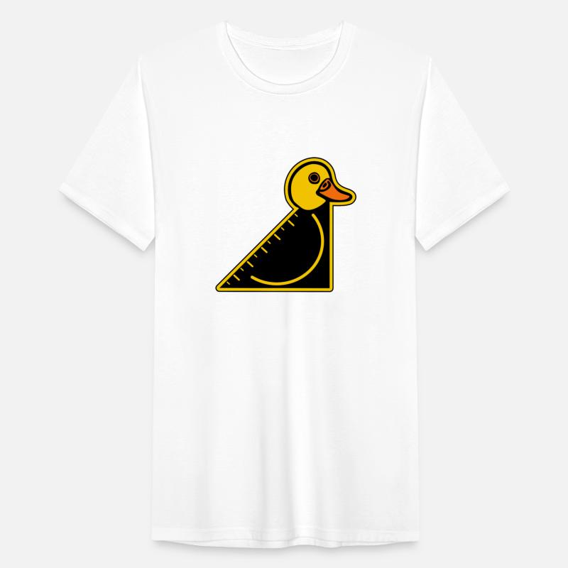 Funny Yellow Set Square Duck