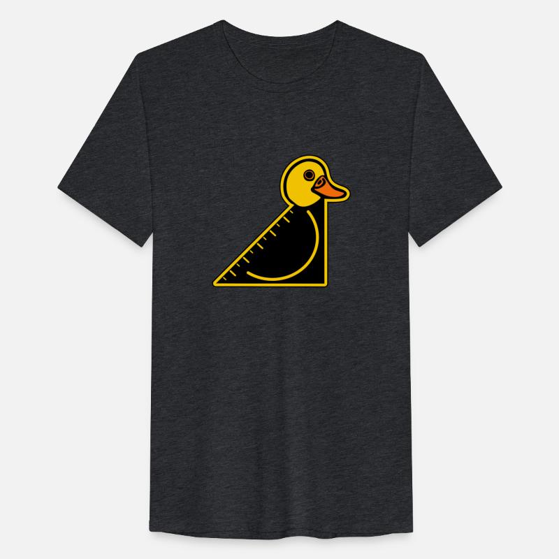 Funny Yellow Set Square Duck