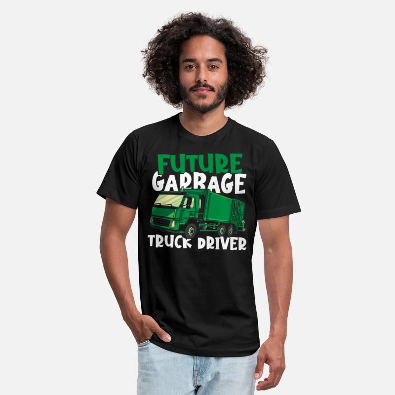 Future Garbage Truck Driver Recycling Trash Truck
