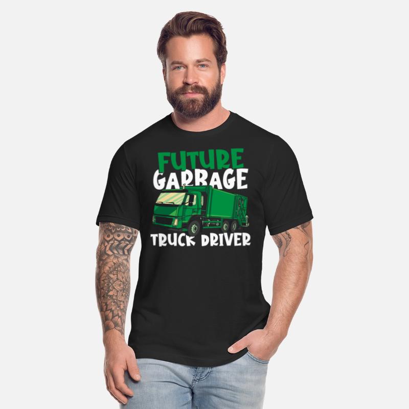 Future Garbage Truck Driver Recycling Trash Truck