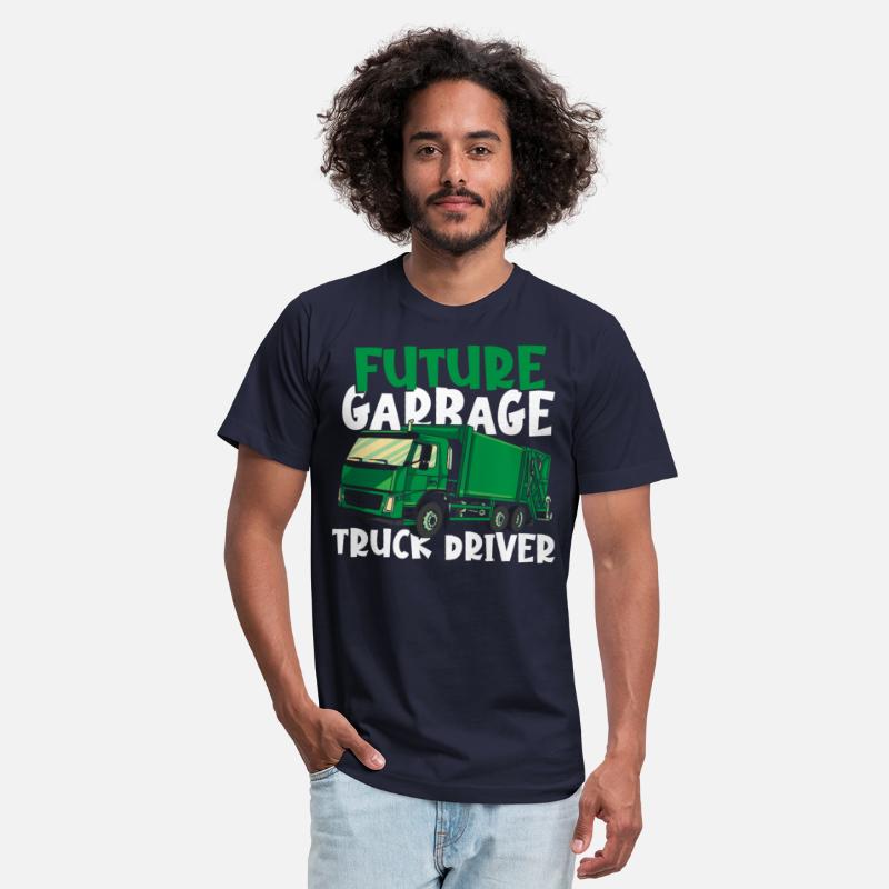 Future Garbage Truck Driver Recycling Trash Truck