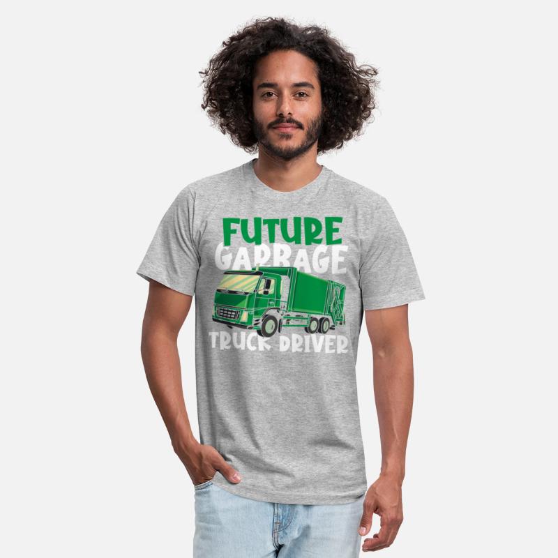 Future Garbage Truck Driver Recycling Trash Truck