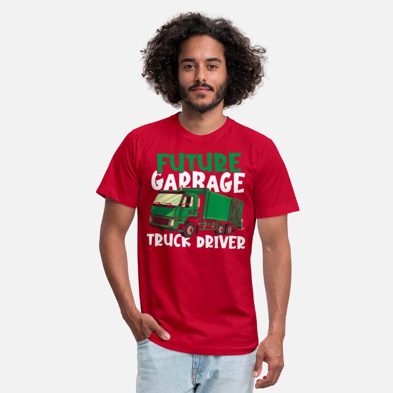 Future Garbage Truck Driver Recycling Trash Truck