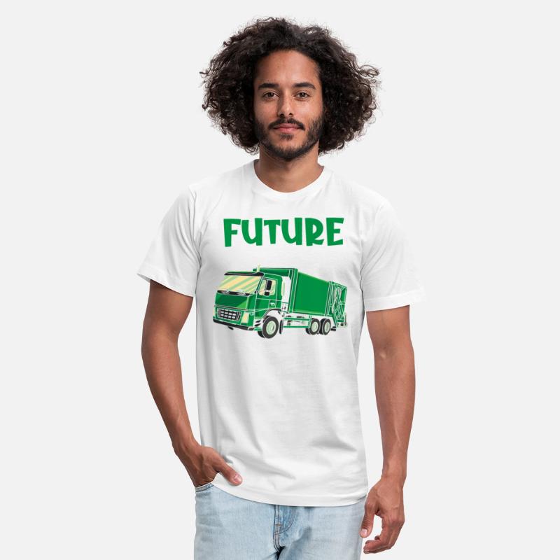 Future Garbage Truck Driver Recycling Trash Truck