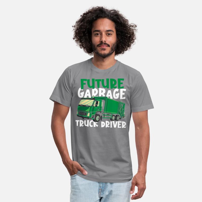Future Garbage Truck Driver Recycling Trash Truck