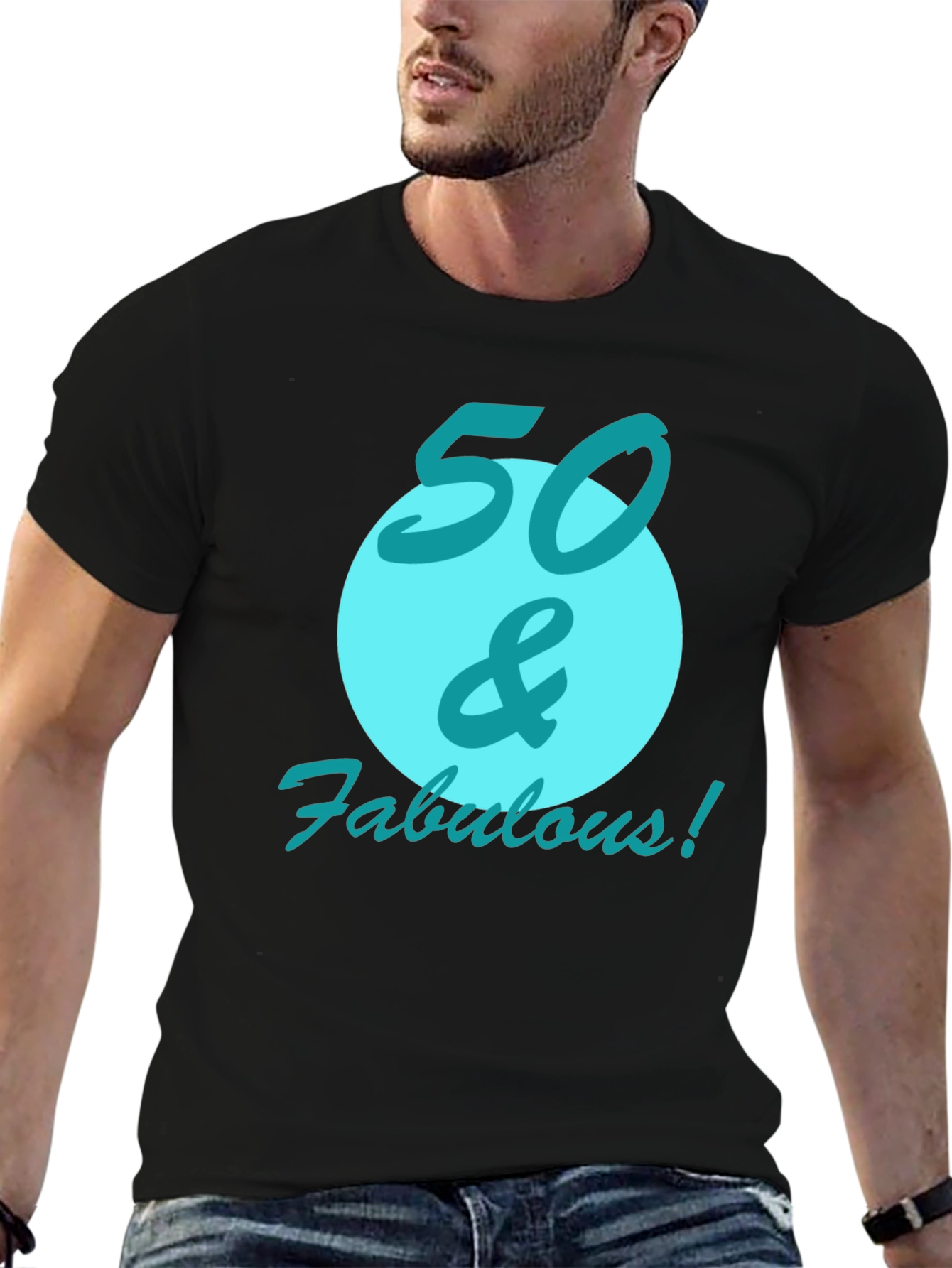 50 & Fabulous Birthday Tee
