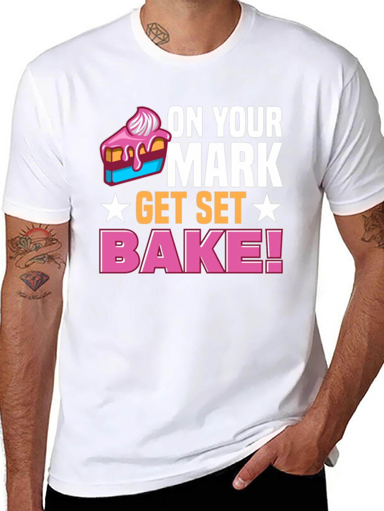 On Your Mark Get Set Bake! T-Shirt