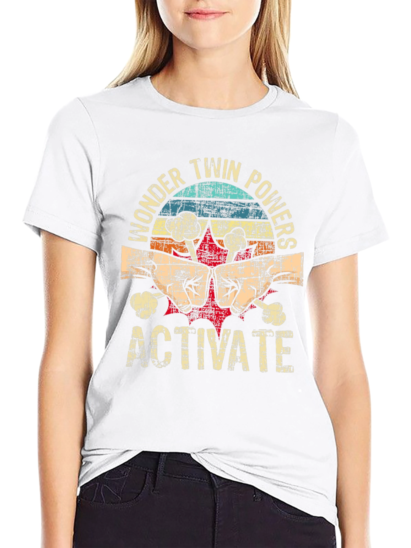 Wonder Twin Powers Activate Graphic T-Shirt