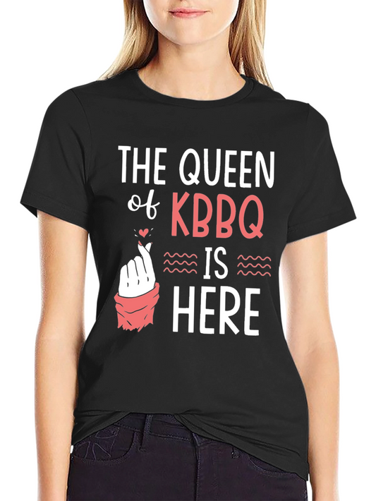 KBBQ Queen T-Shirt - Korean BBQ Lover Tee