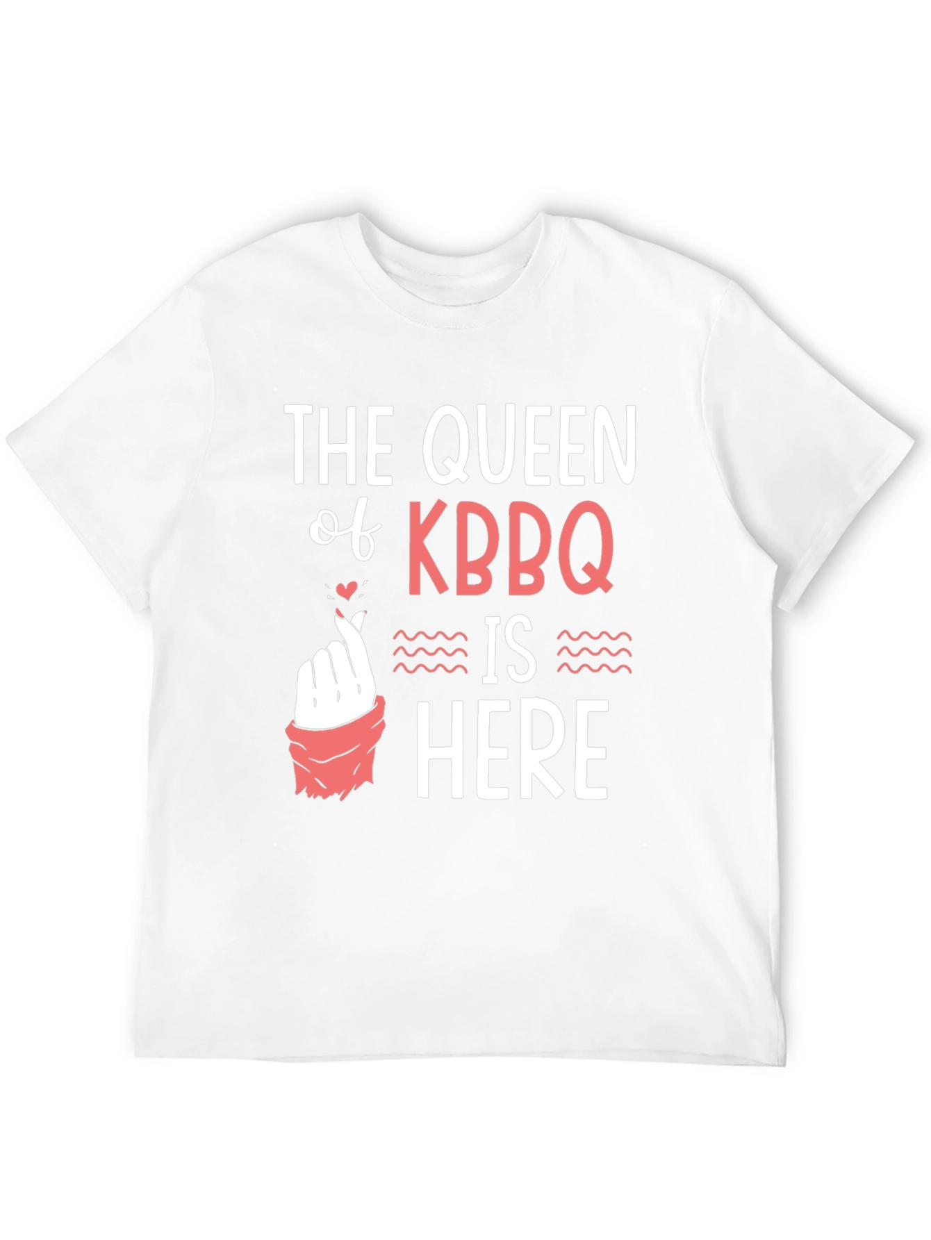 KBBQ Queen T-Shirt - Korean BBQ Lover Tee