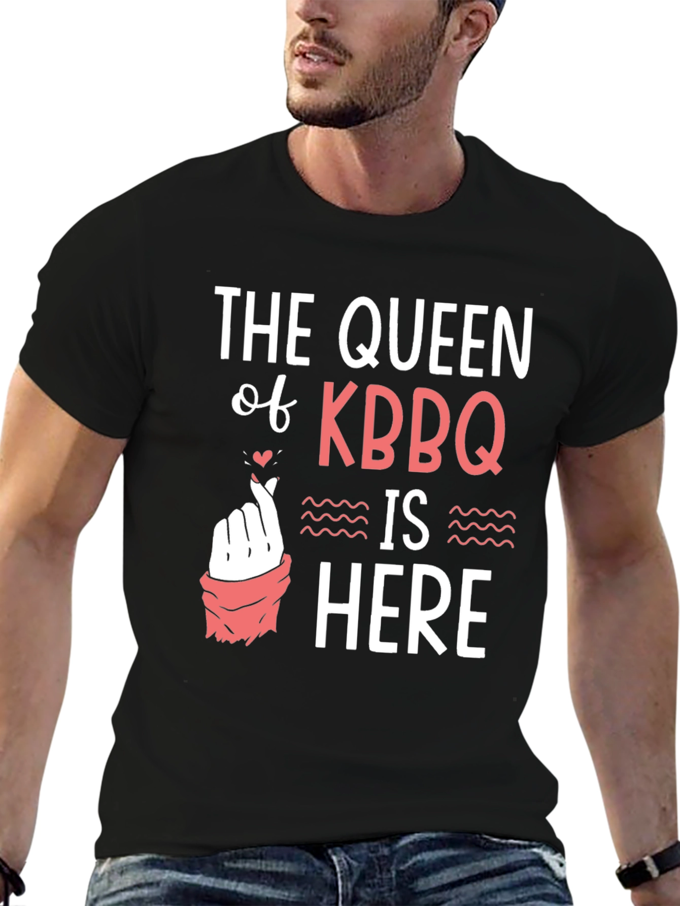 KBBQ Queen T-Shirt - Korean BBQ Lover Tee