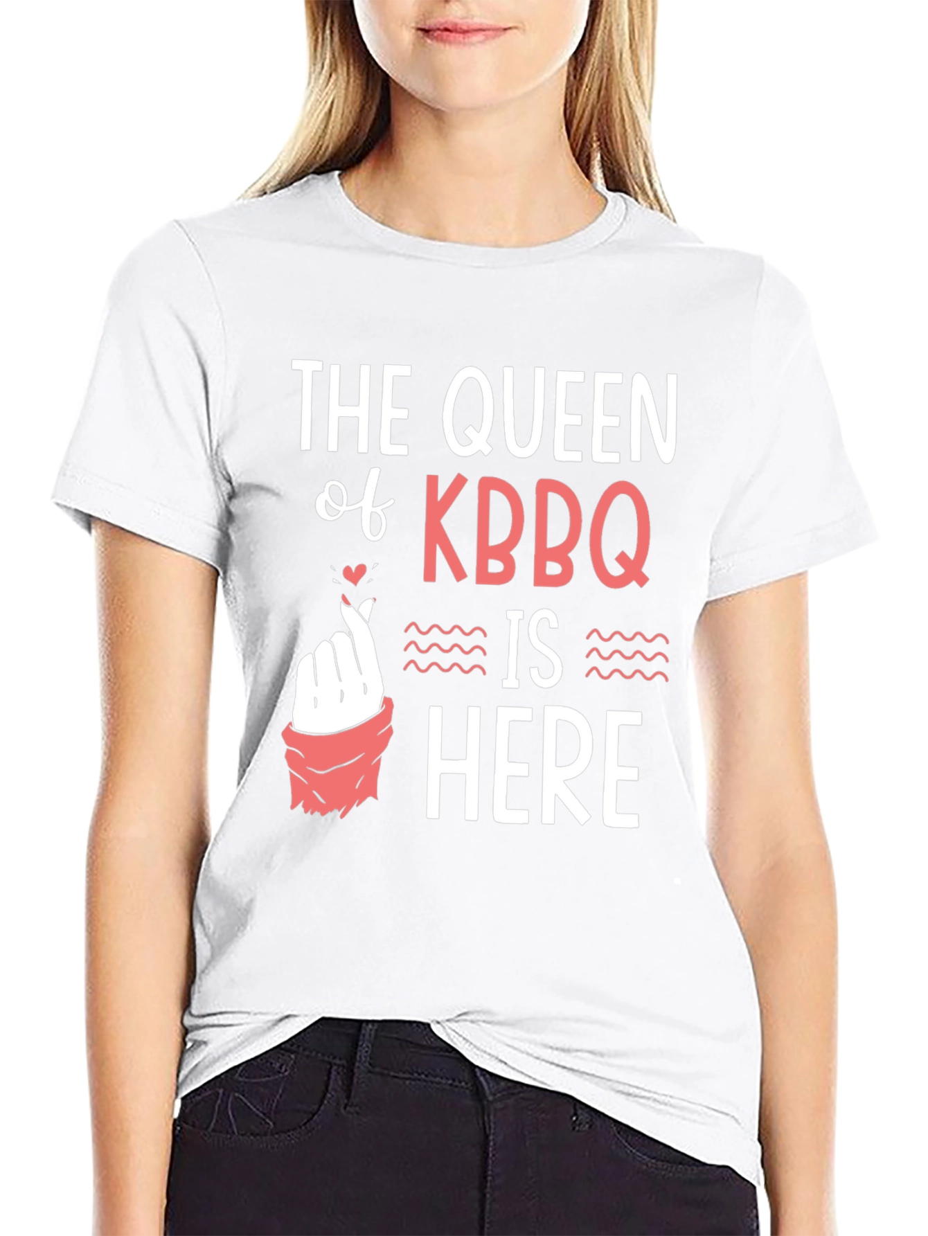 KBBQ Queen T-Shirt - Korean BBQ Lover Tee