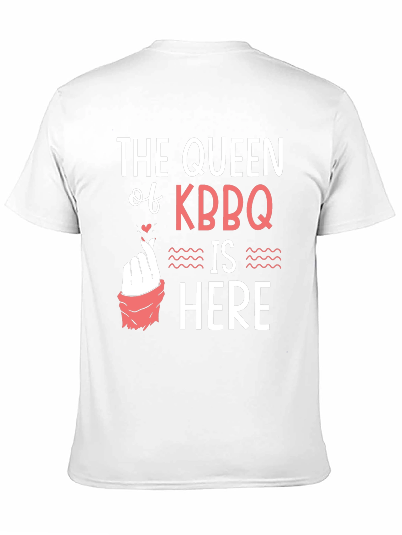 KBBQ Queen T-Shirt - Korean BBQ Lover Tee
