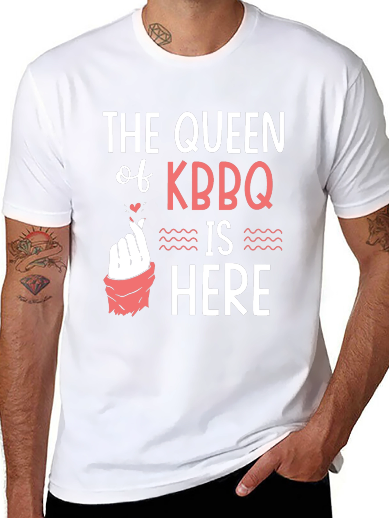 KBBQ Queen T-Shirt - Korean BBQ Lover Tee