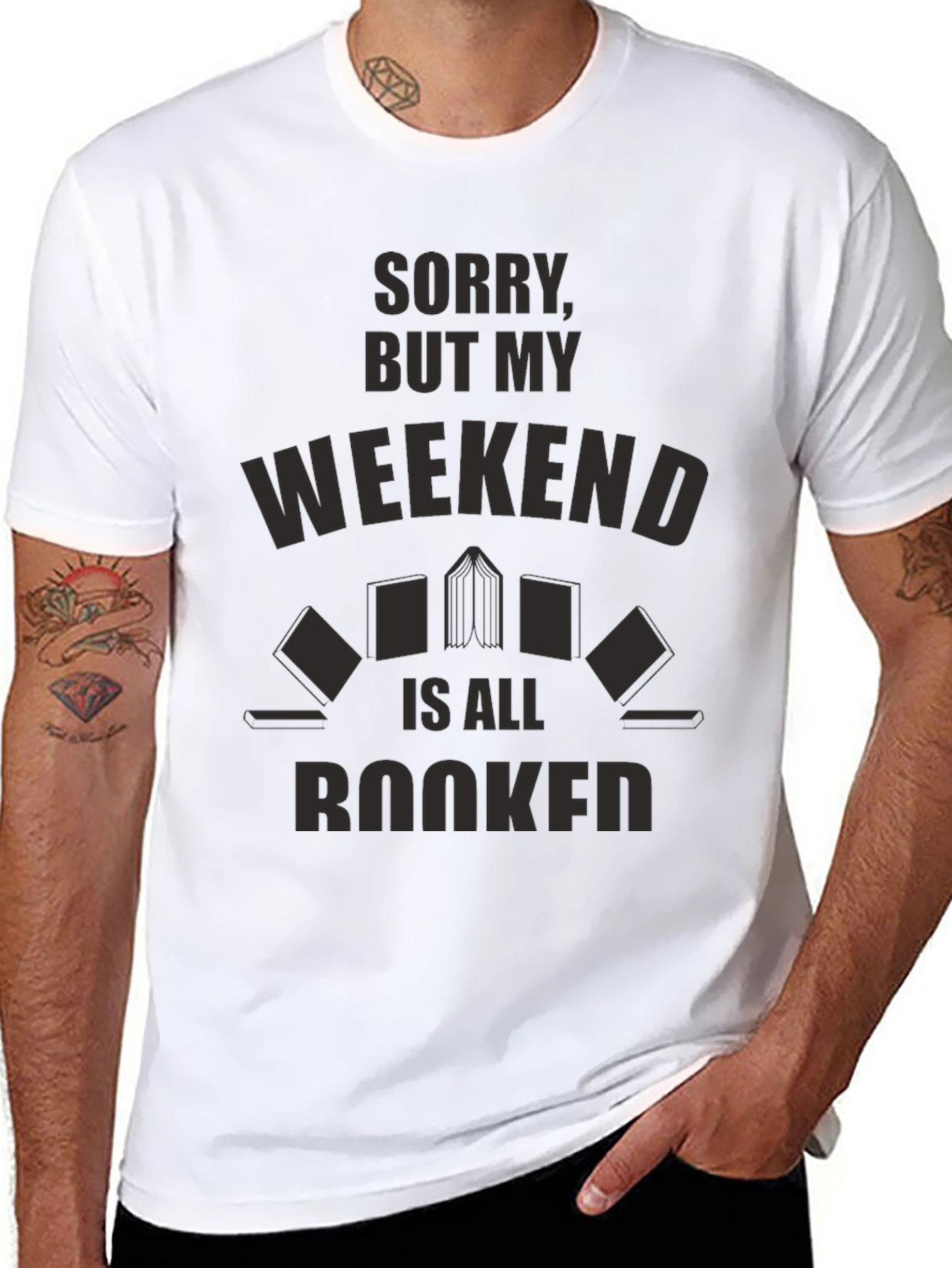 Booked Weekend T-Shirt - Reading Lover Tee