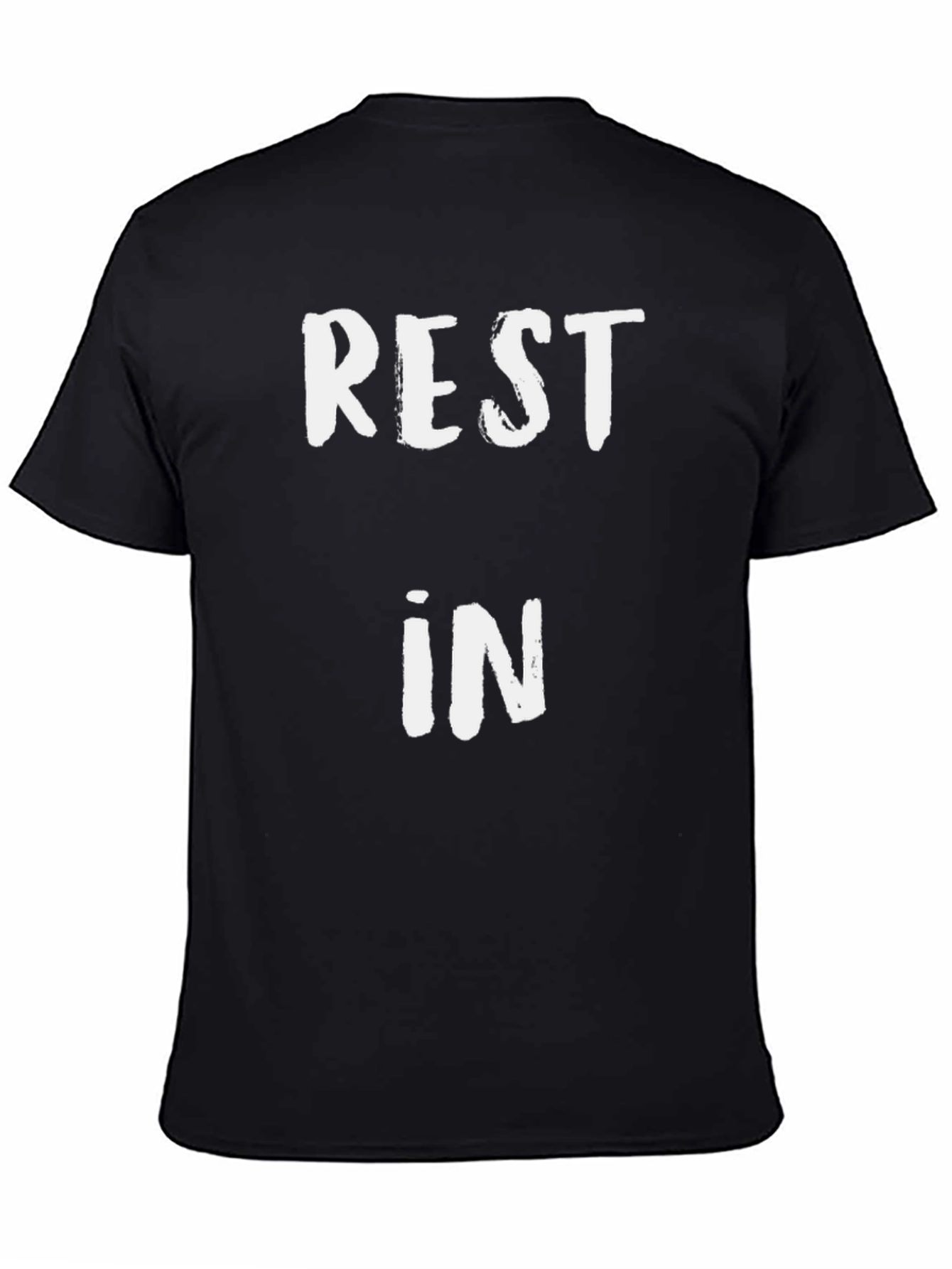 Rest In Peace T-Shirt - Black Graphic Tee
