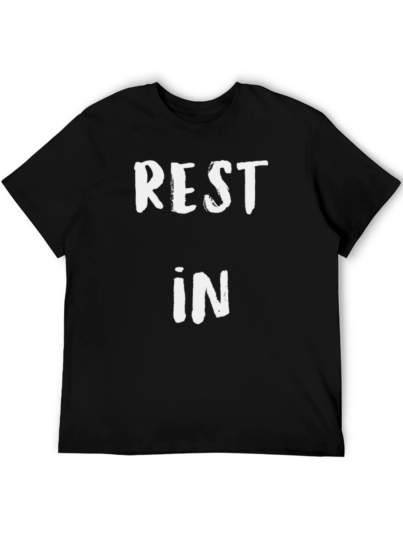 Rest In Peace T-Shirt - Black Graphic Tee