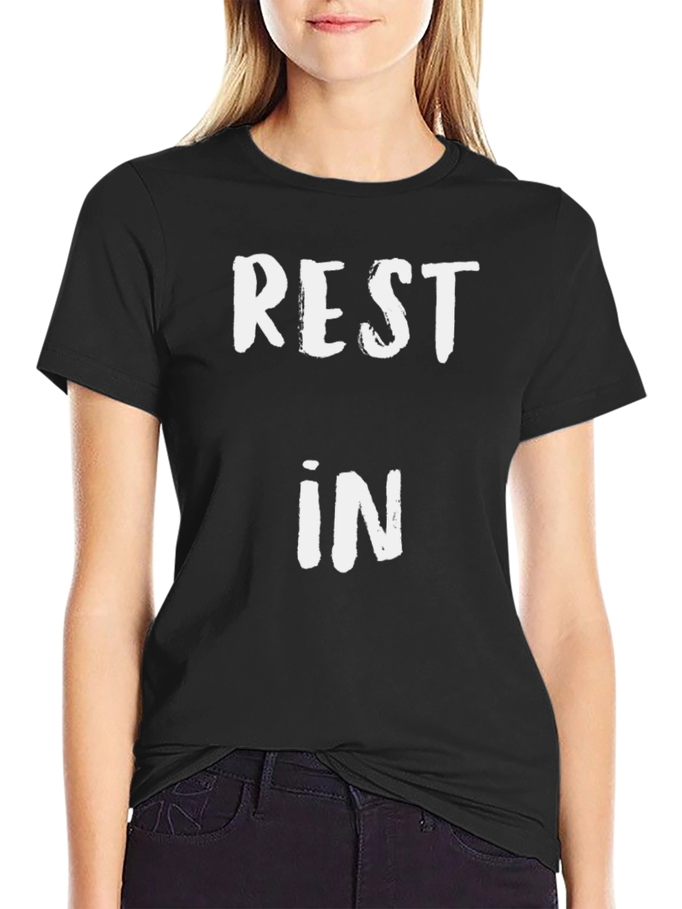Rest In Peace T-Shirt - Black Graphic Tee