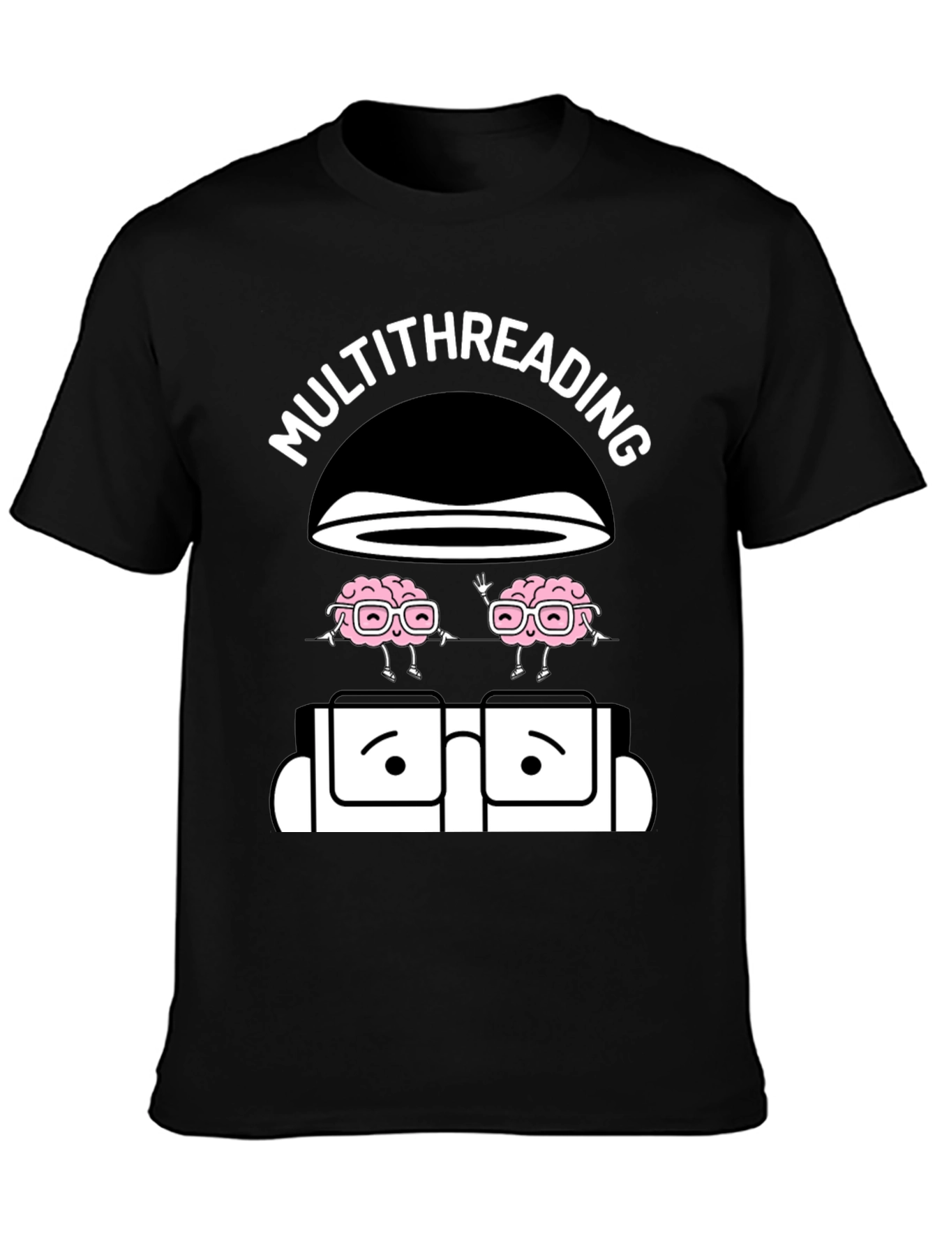 Multithreading Brainy Humor T-Shirt