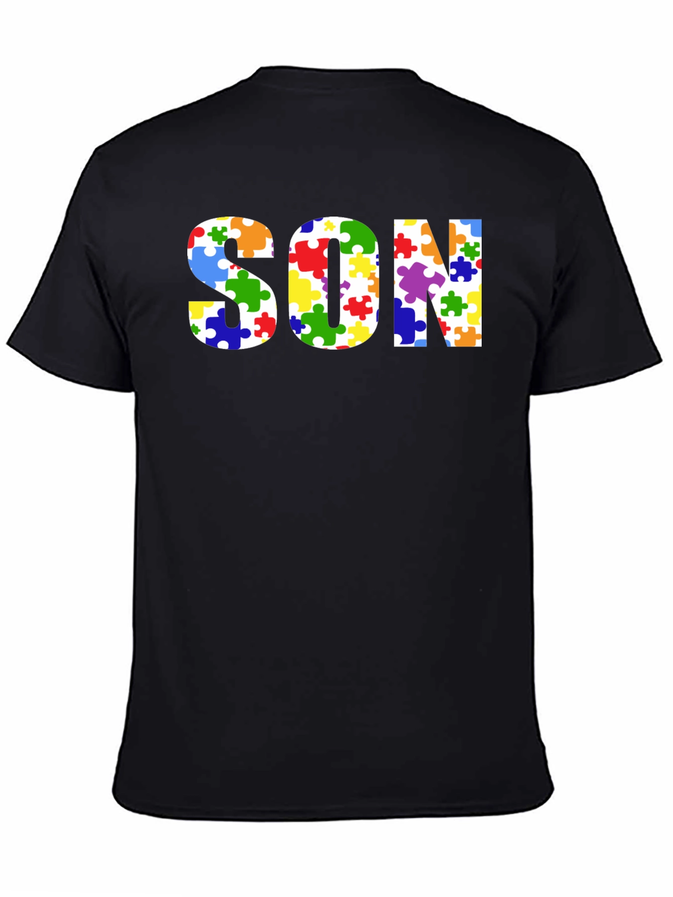 Autism Awareness Son Puzzle Piece T-Shirt