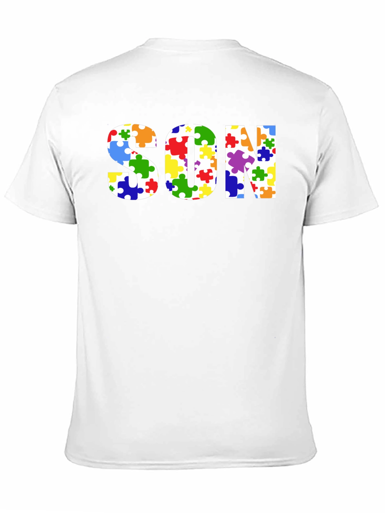 Autism Awareness Son Puzzle Piece T-Shirt
