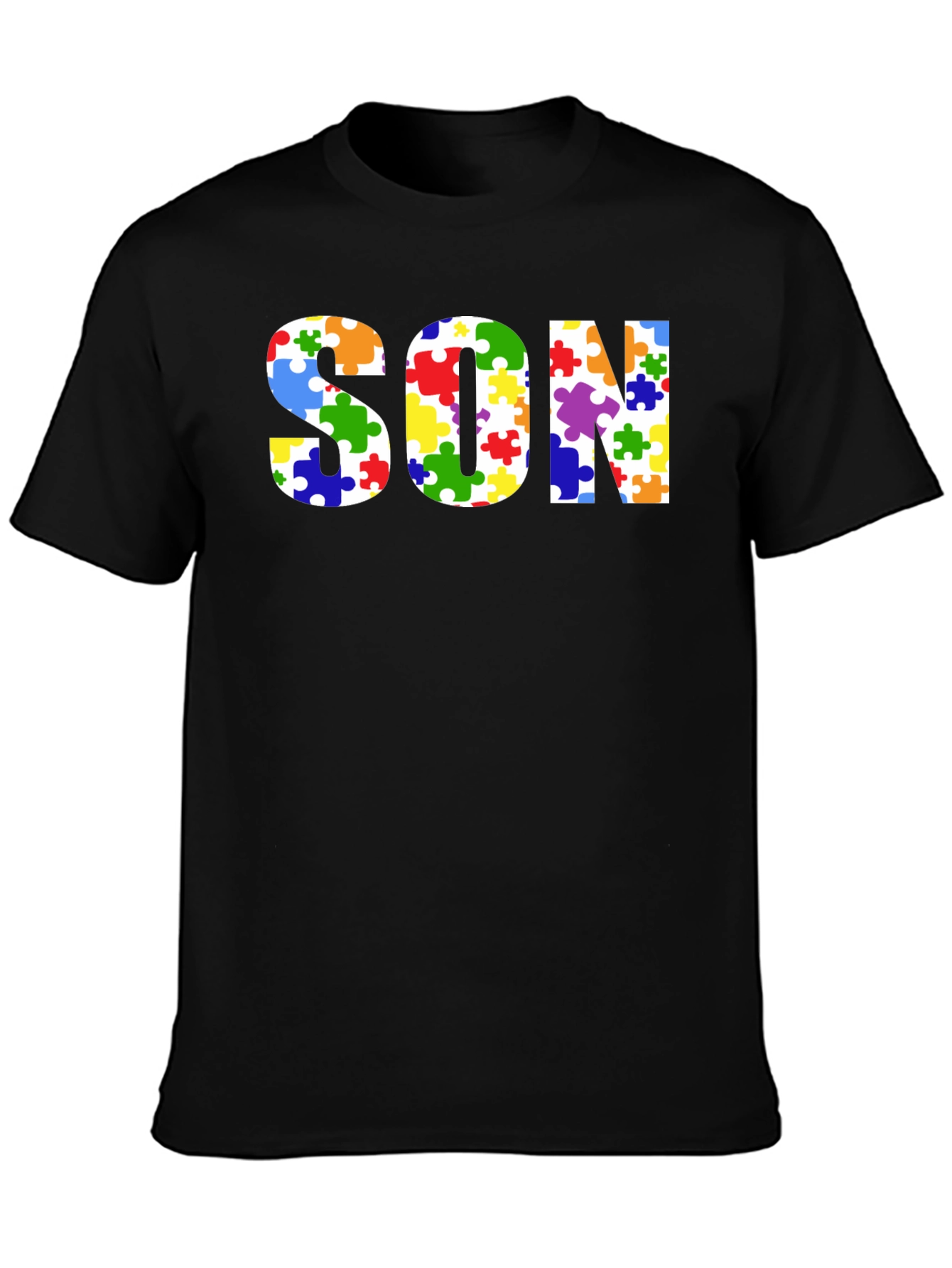 Autism Awareness Son Puzzle Piece T-Shirt
