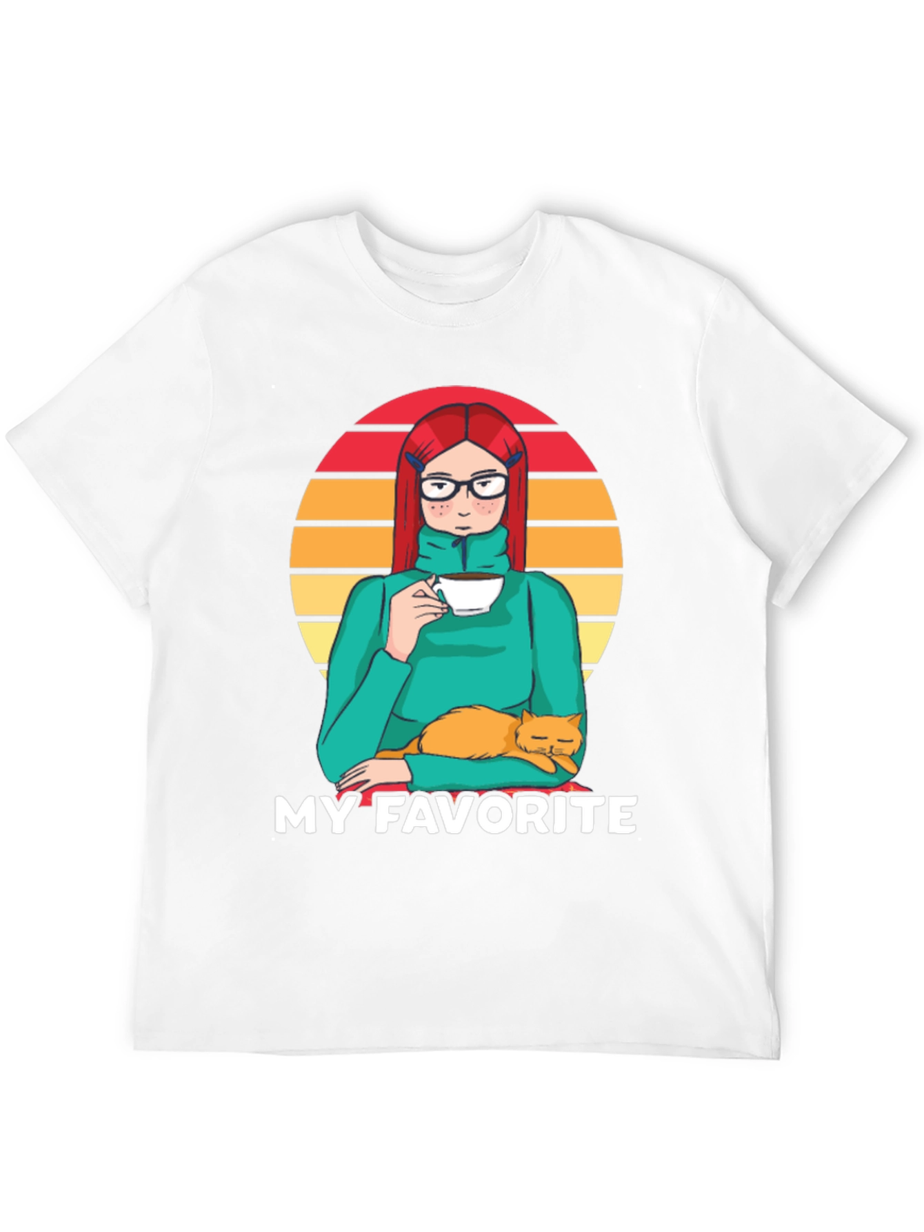 My Favorite Girl & Cat T-Shirt