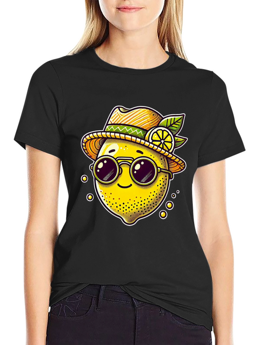 Funky Lemon Tee - Cool Fruit Graphic Shirt