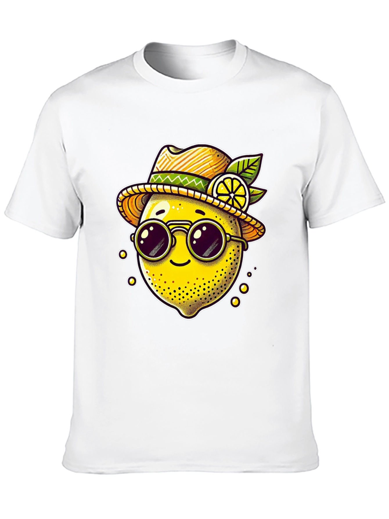 Funky Lemon Tee - Cool Fruit Graphic Shirt