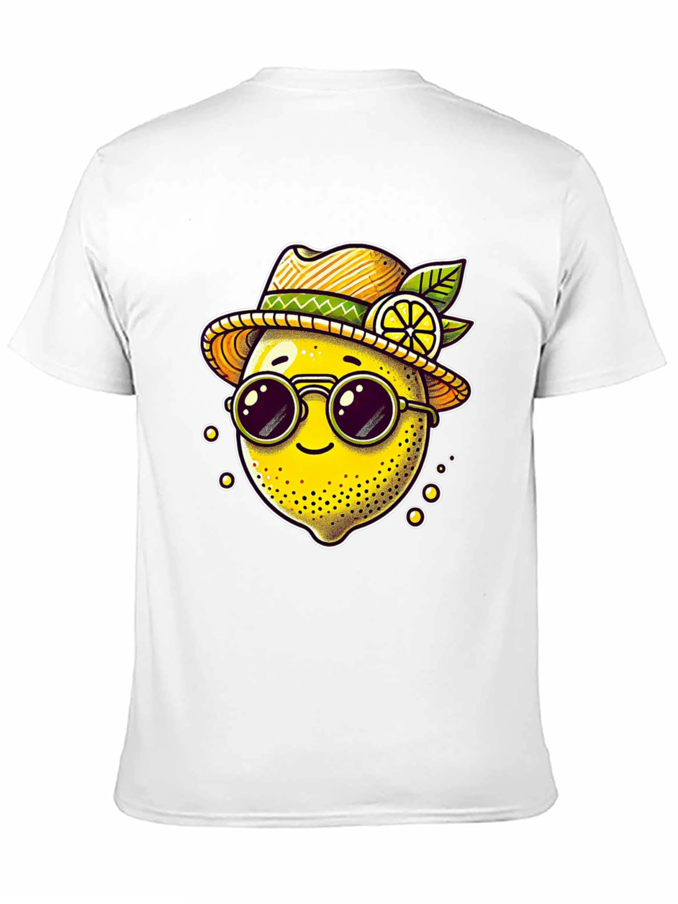 Funky Lemon Tee - Cool Fruit Graphic Shirt