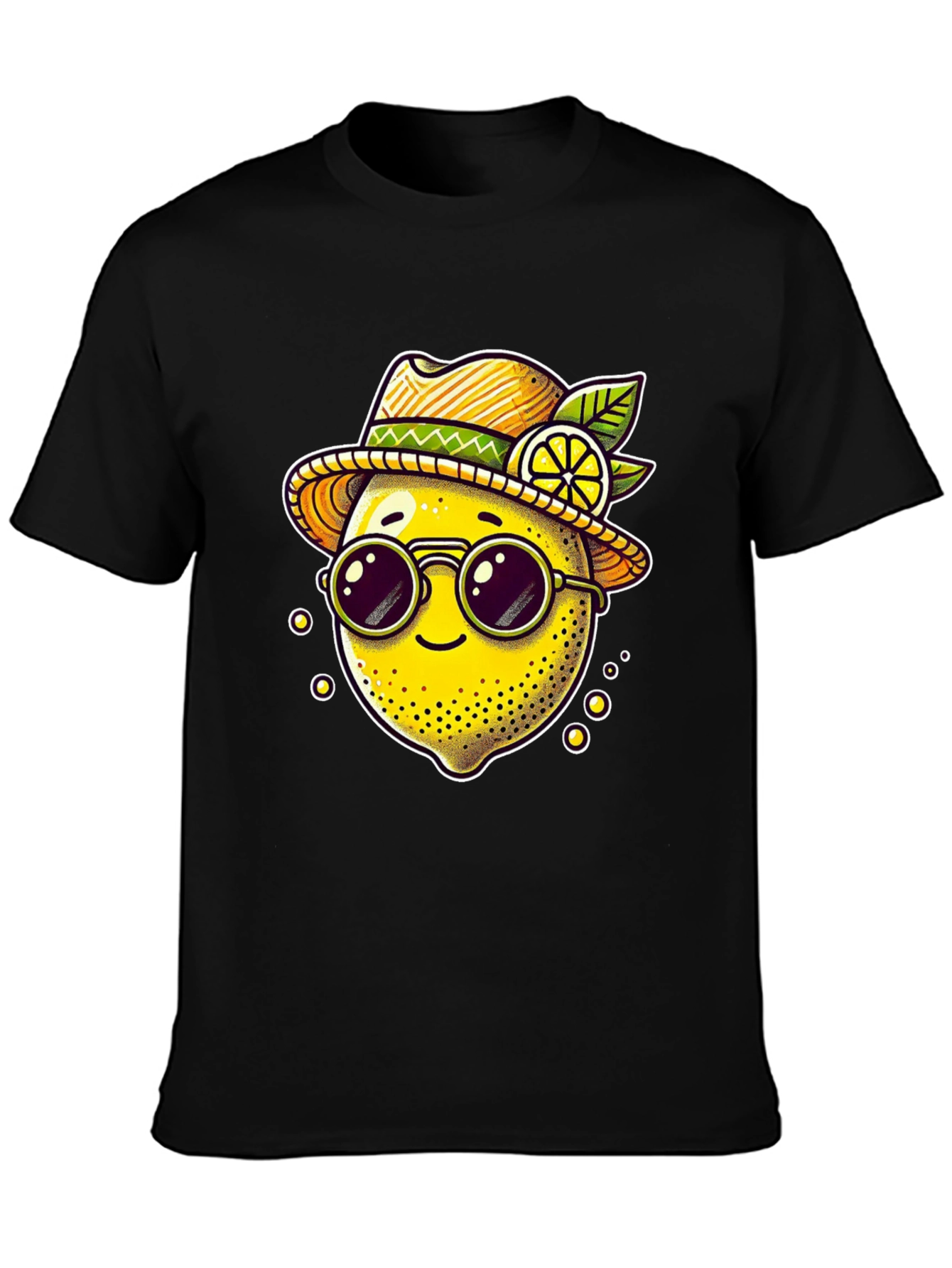 Funky Lemon Tee - Cool Fruit Graphic Shirt