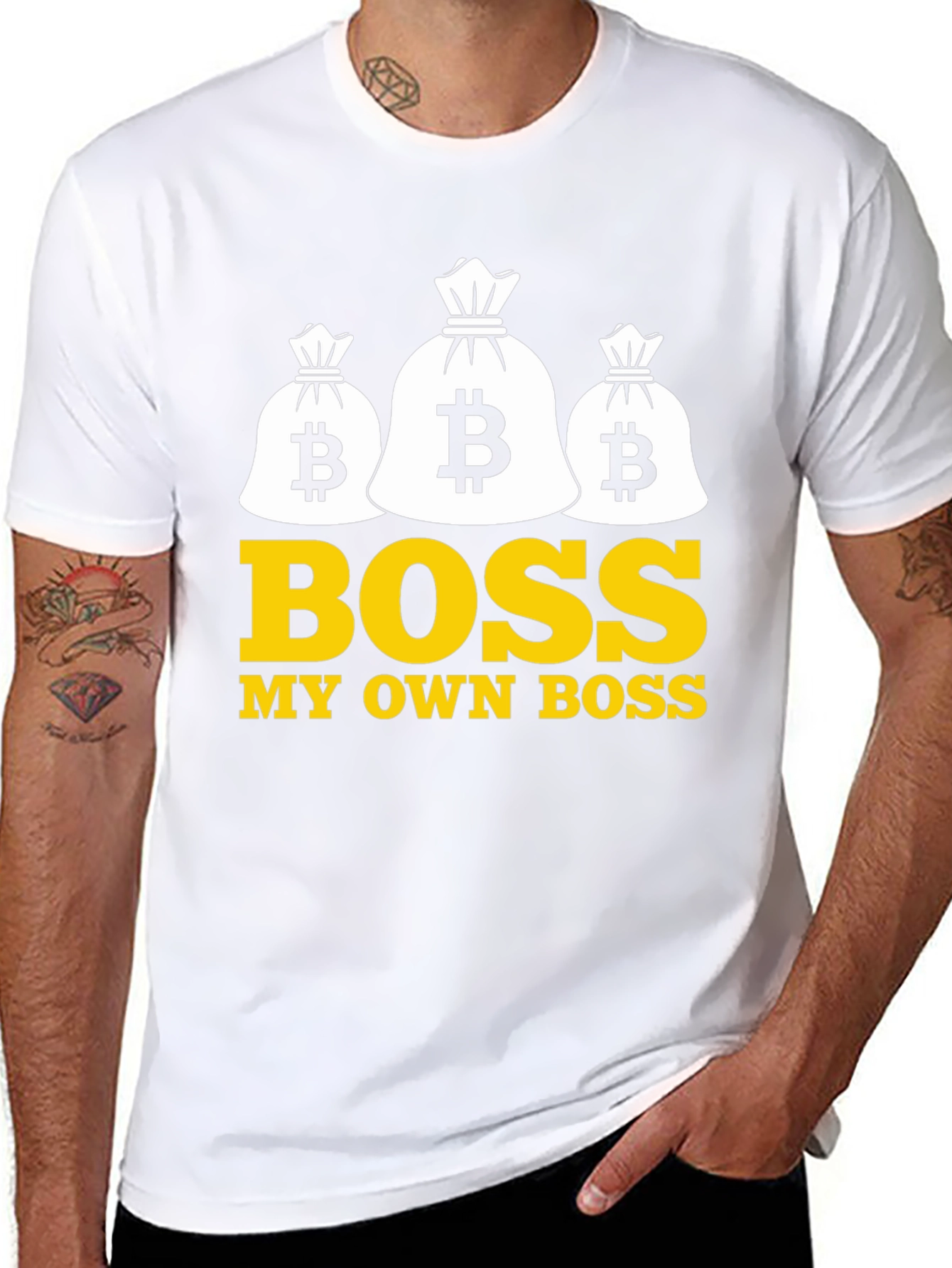 Bitcoin Boss T-Shirt - Own Your Future