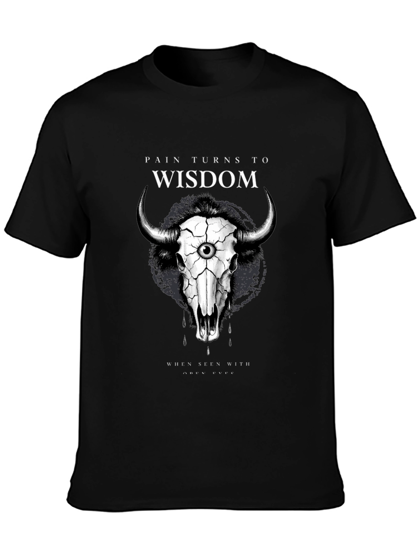 Pain Turns To Wisdom Graphic Tee