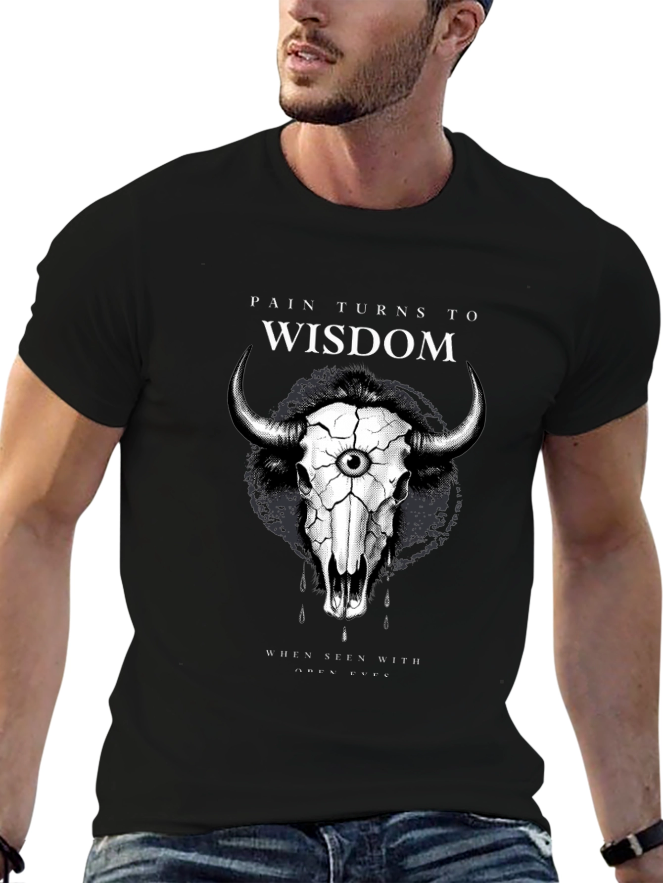 Pain Turns To Wisdom Graphic Tee