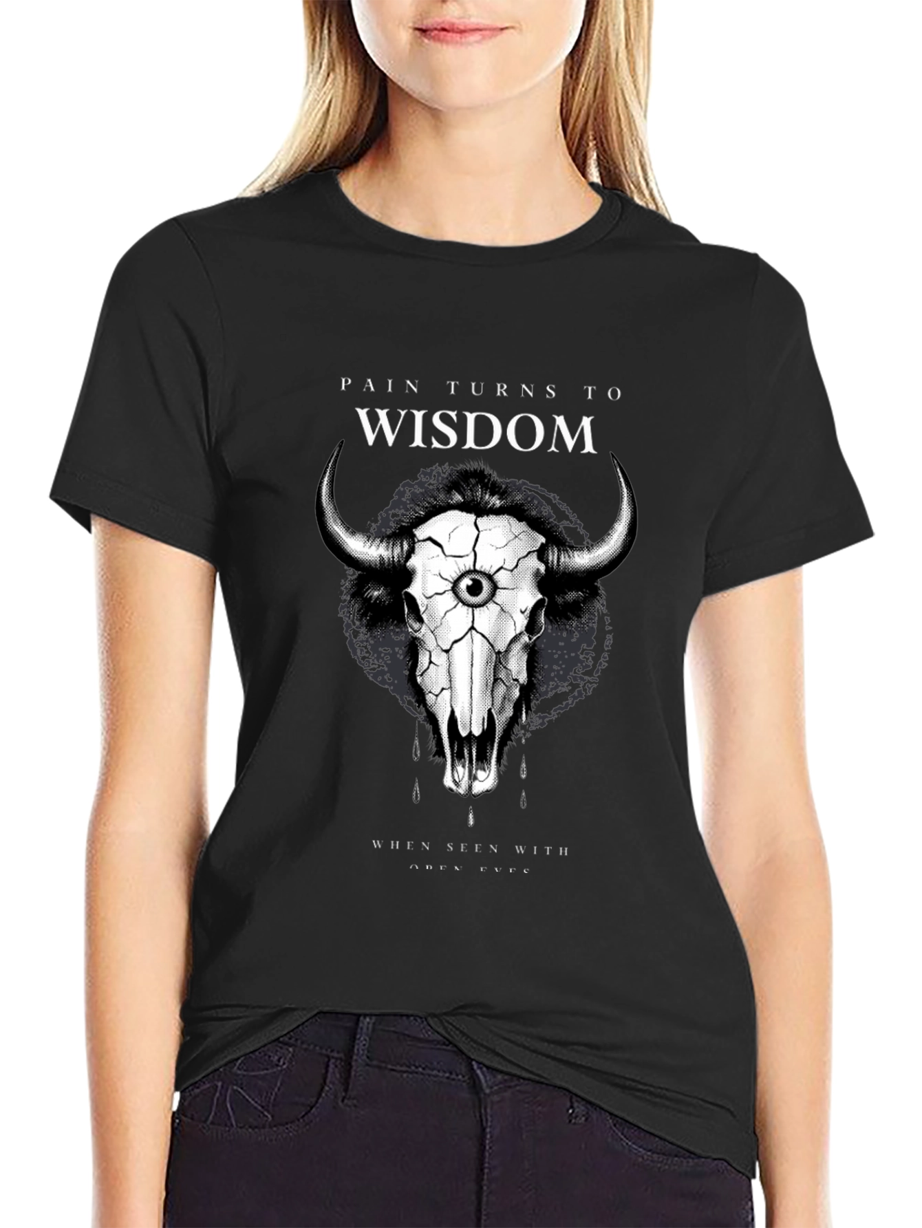 Pain Turns To Wisdom Graphic Tee
