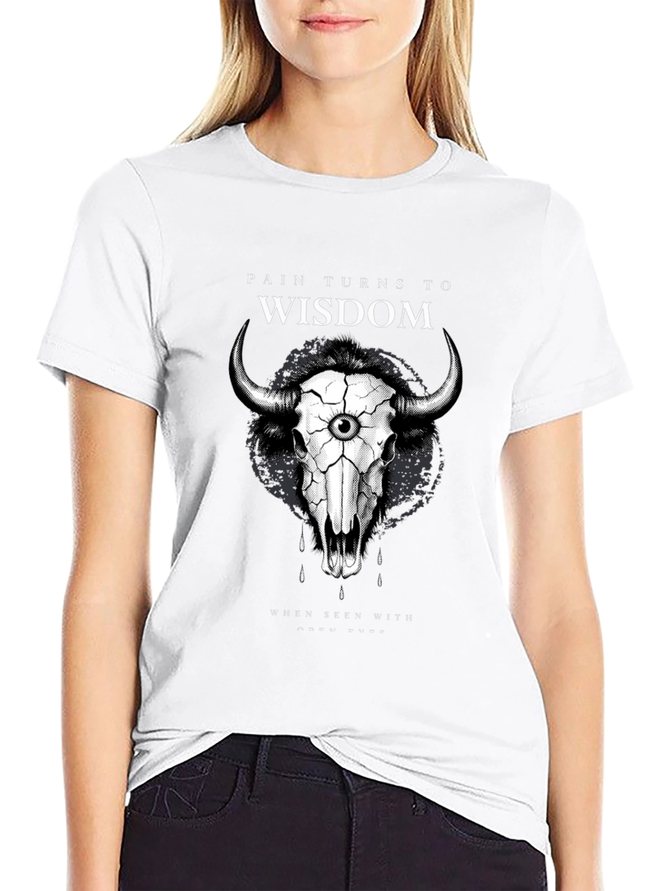 Pain Turns To Wisdom Graphic Tee