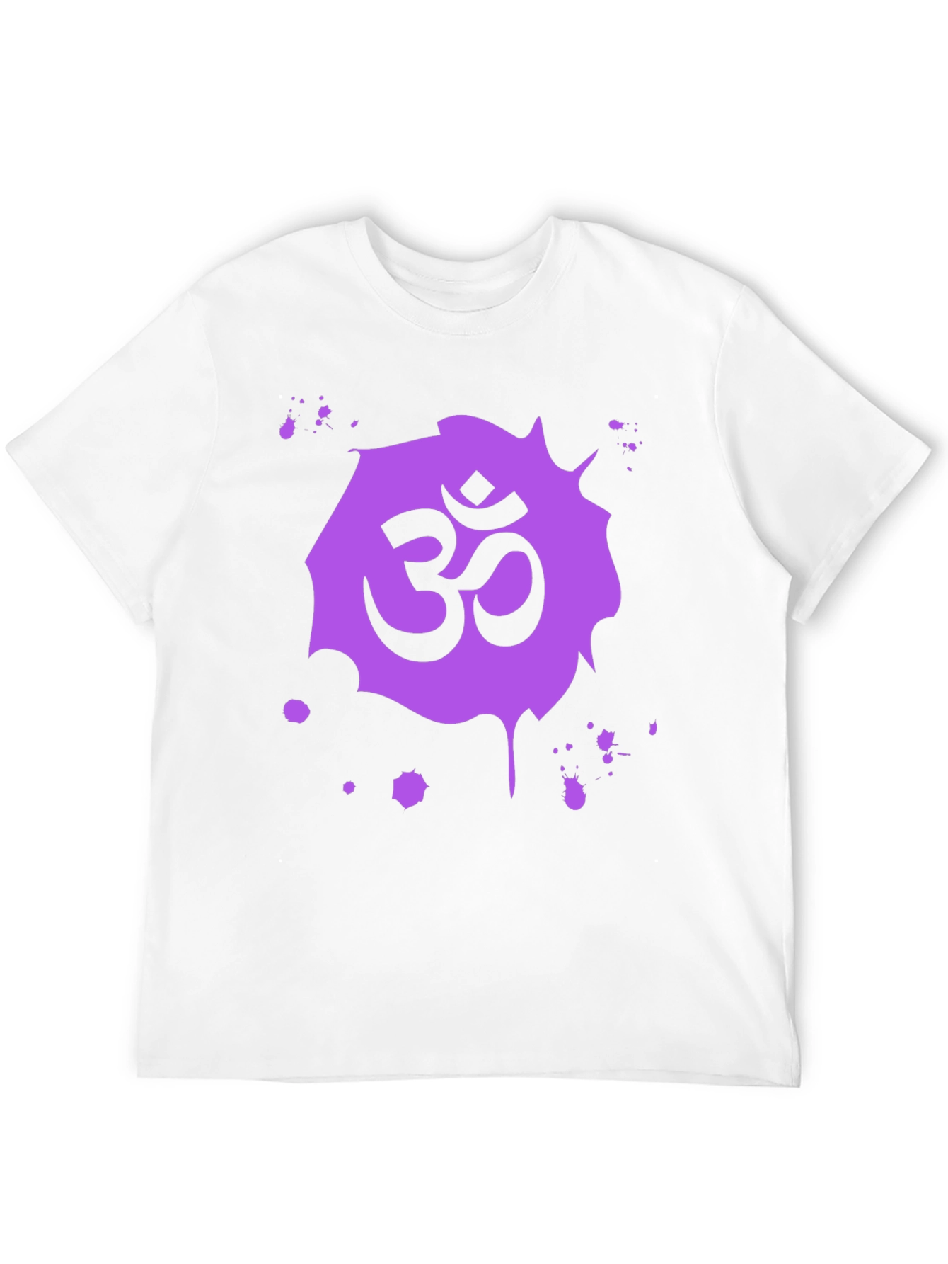 Om Symbol Black T-Shirt - Spiritual Design